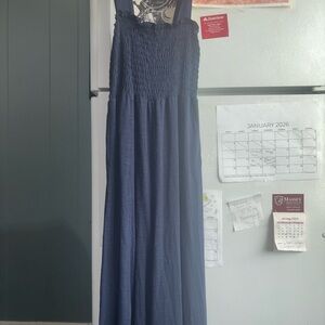 Navy Blue long romper/jumpsuit  by Roxy